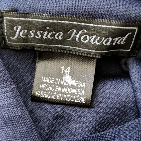 Jessica Howard Women Floral Pleated Cocktail Dress - Picture 8 of 9